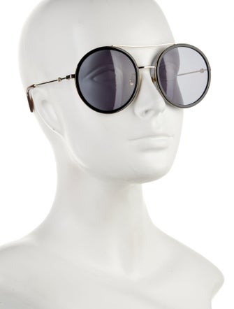 Gucci Round Tinted Sunglasses