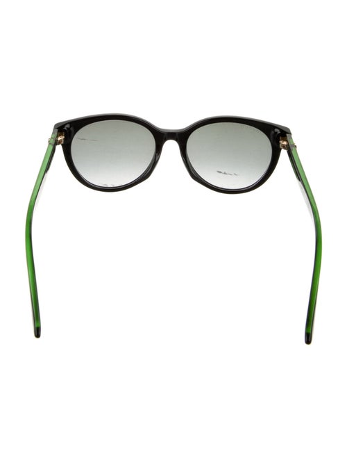 Gucci Web Accent Wayfarer Sunglasses