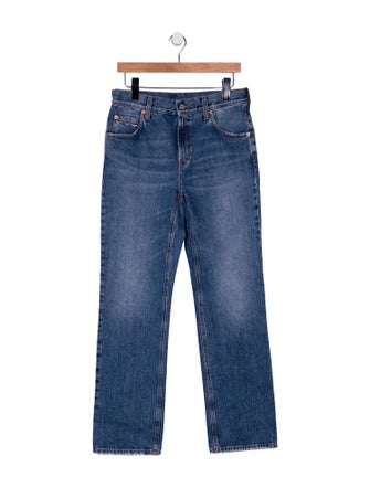 Gucci High-Rise Wide Leg Jeans