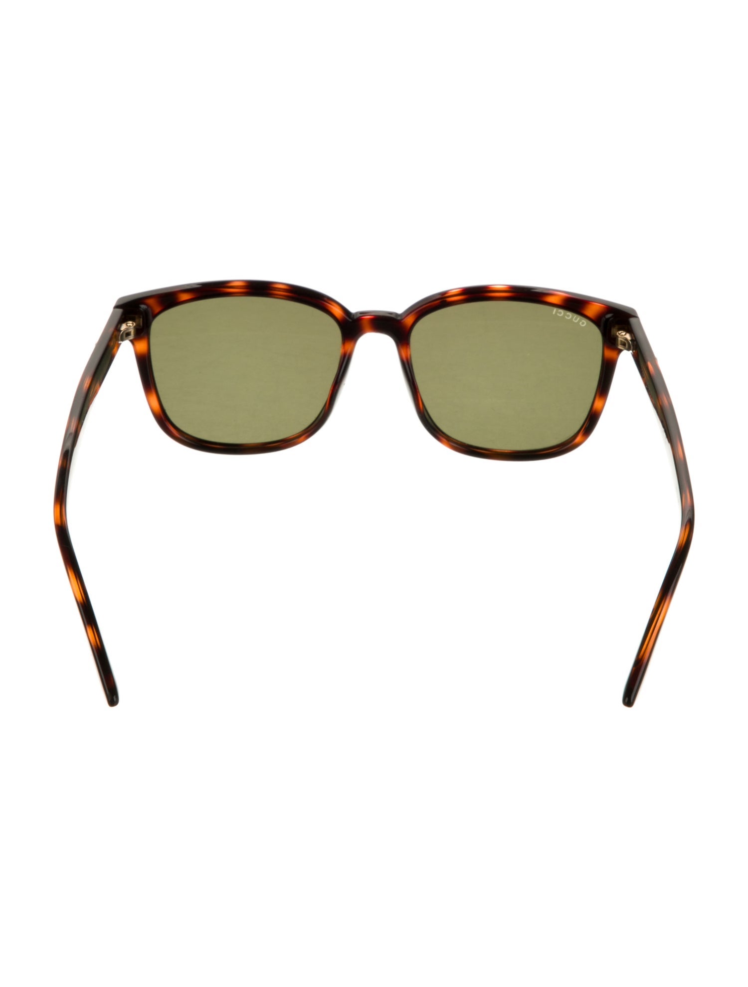 Gucci Dark Havana Double G Logo Sunglasses