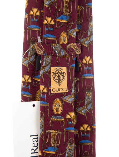 Gucci Silk Patterned Tie