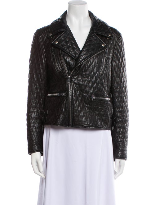 Gucci Leather Biker Jacket