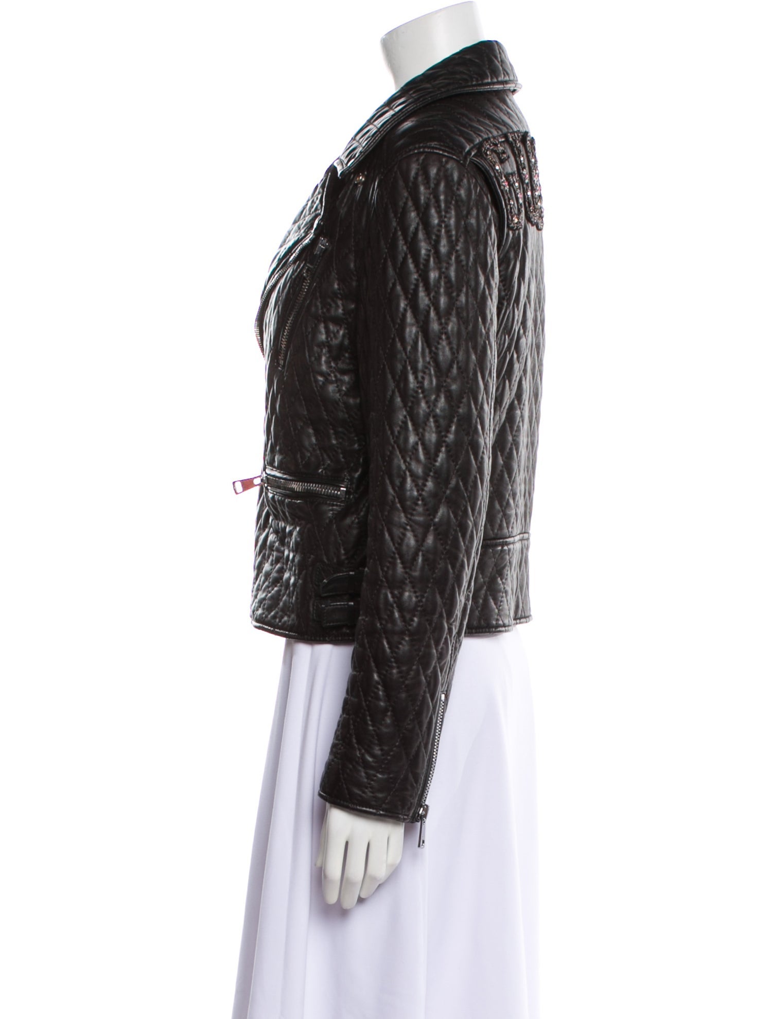 Gucci Leather Biker Jacket