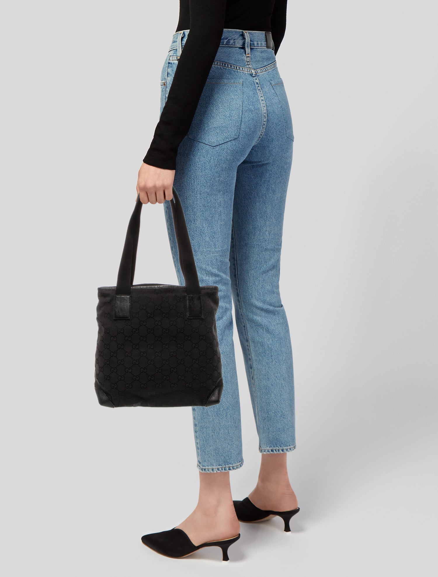 Gucci GG Canvas Tote Vintage