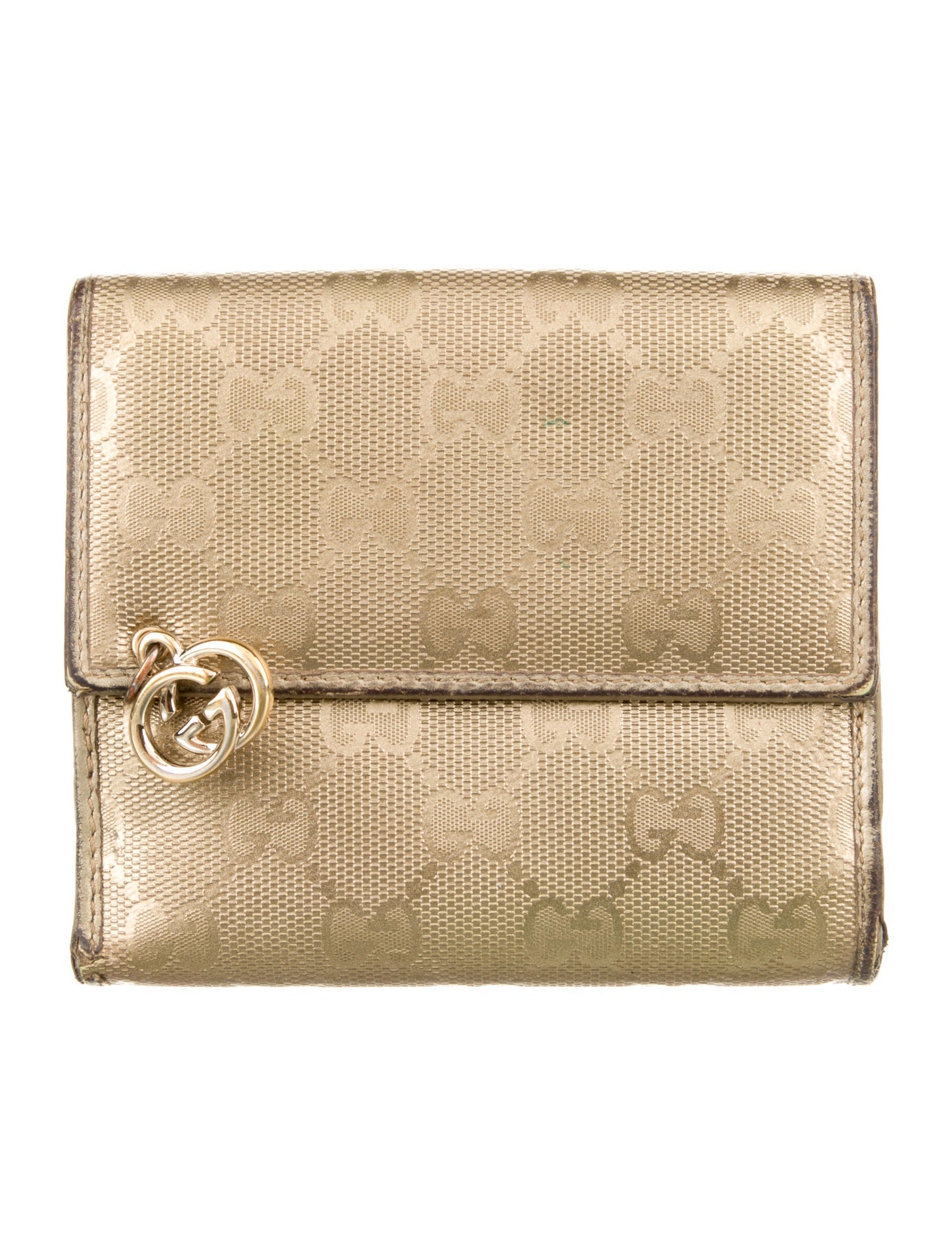 Gucci GG Supreme Compact Wallet