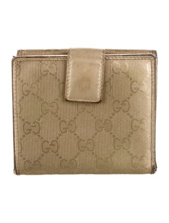 Gucci GG Supreme Compact Wallet
