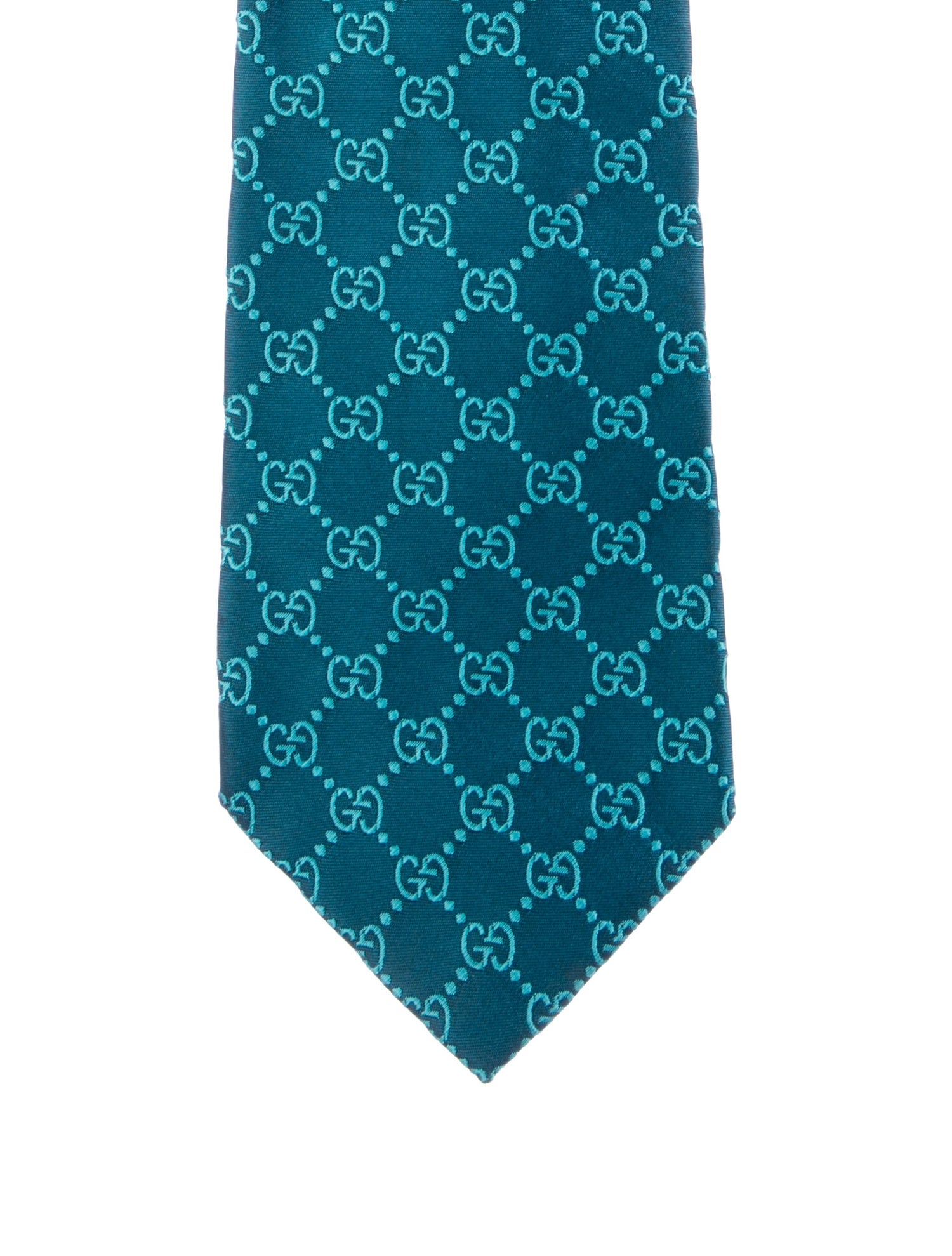 Gucci Silk Patterend Tie