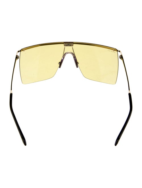 Gucci Shield Tinted Sunglasses