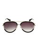 Gucci Aviator Gradient Sunglasses