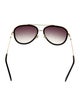 Gucci Aviator Gradient Sunglasses