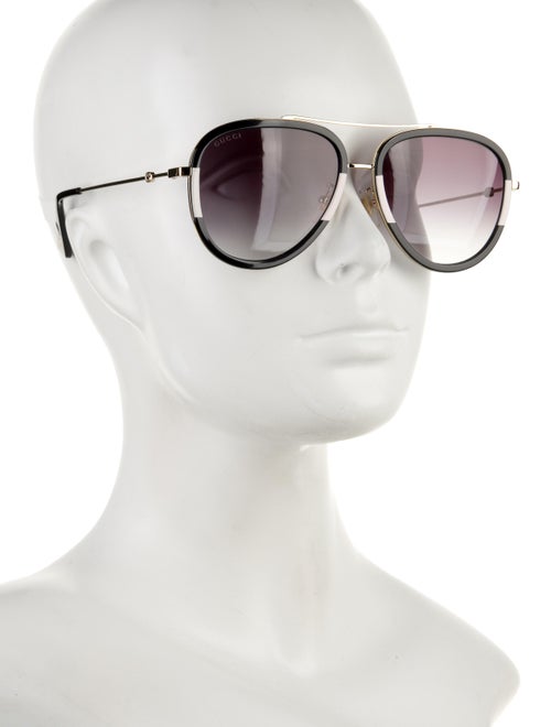 Gucci Aviator Gradient Sunglasses