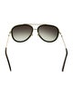 Gucci Aviator Gradient Sunglasses