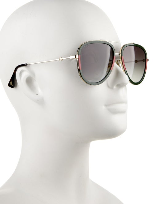 Gucci Aviator Gradient Sunglasses