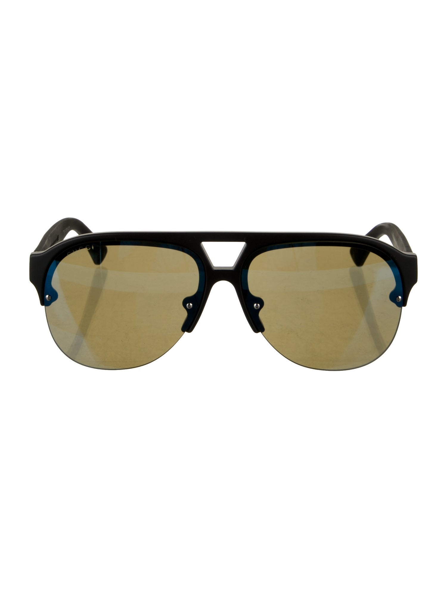 Gucci Shield Tinted Sunglasses