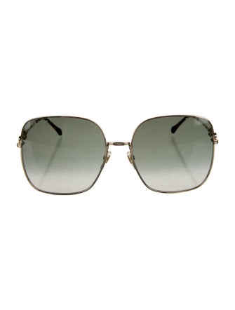 Gucci Oversize Gradient Sunglasses