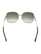 Gucci Oversize Gradient Sunglasses