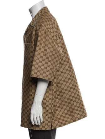 Gucci GG Canvas Linen Shirt