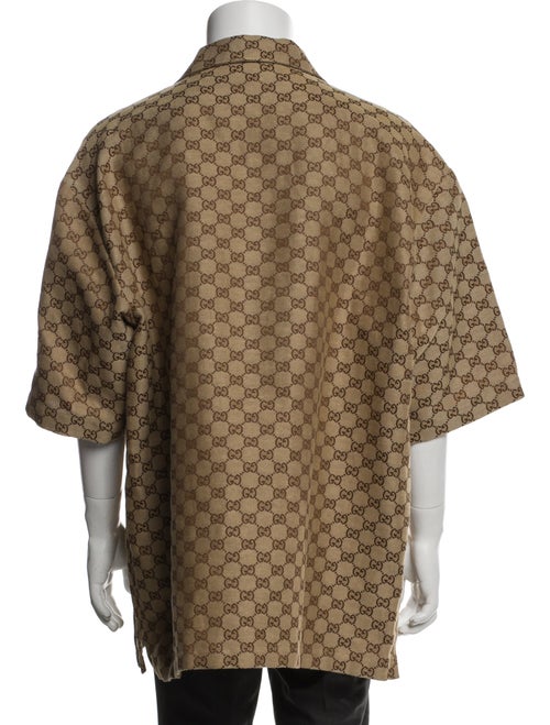 Gucci GG Canvas Linen Shirt