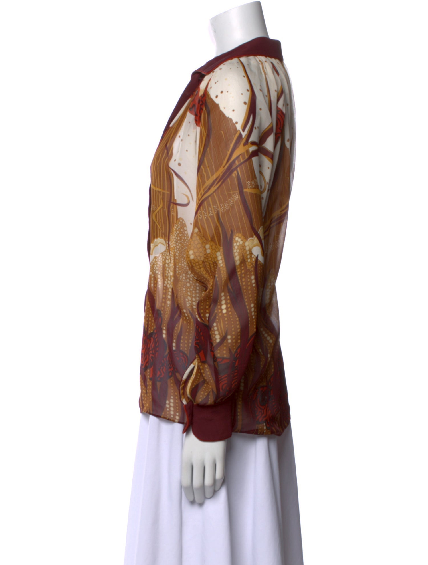 Gucci Vintage Silk Blouse