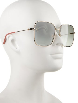 Gucci Oversize Gradient Sunglasses