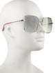 Gucci Oversize Gradient Sunglasses