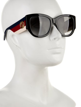 Gucci Oversize Gradient Sunglasses