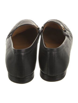 Gucci Horsebit Accent Leather Loafers