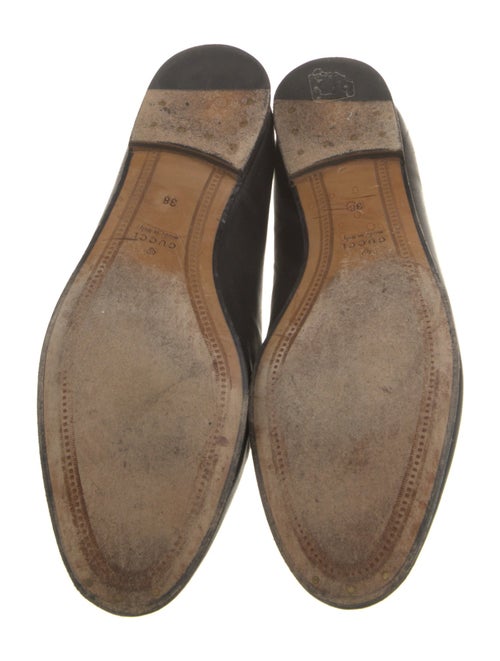Gucci Horsebit Accent Leather Loafers