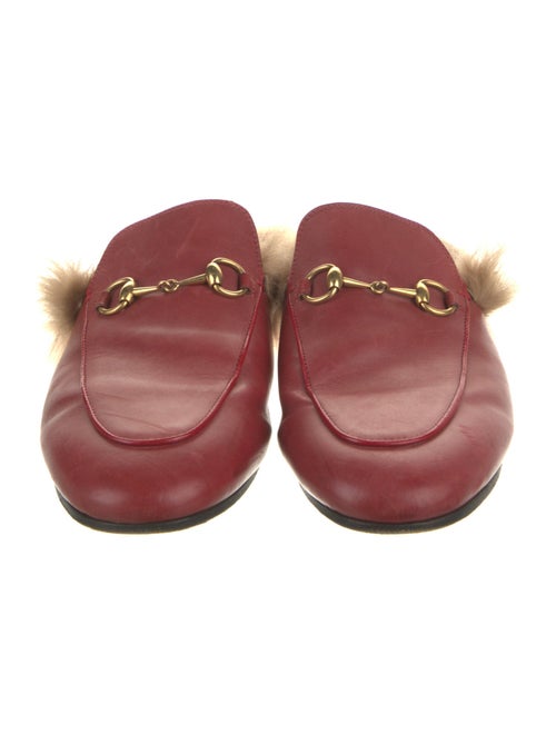 Gucci Horsebit Accent Leather Mules