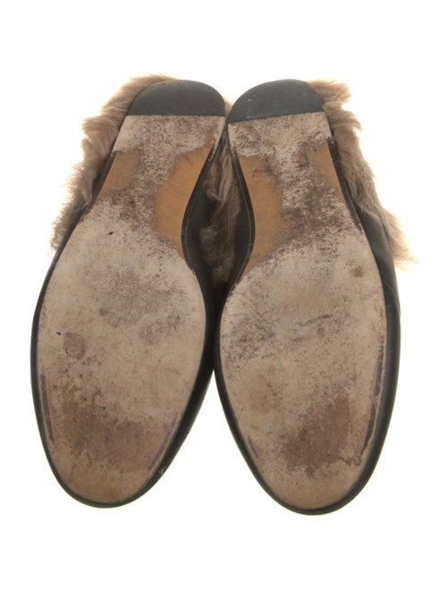 Gucci Horsebit Accent Leather Mules