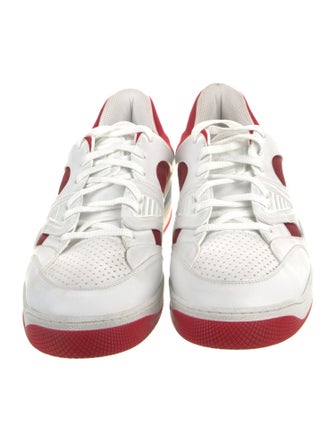 Gucci Interlocking G Logo Leather Sneakers