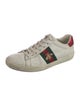 Gucci Web Accent Leather Sneakers