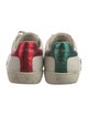 Gucci Web Accent Leather Sneakers
