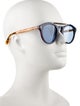 Gucci Round Tinted Sunglasses