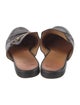 Gucci Horsebit Accent Leather Mules