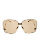 Gucci Oversize Tinted Sunglasses