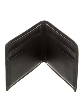 Gucci Tiger Head Accent Printed Wallet