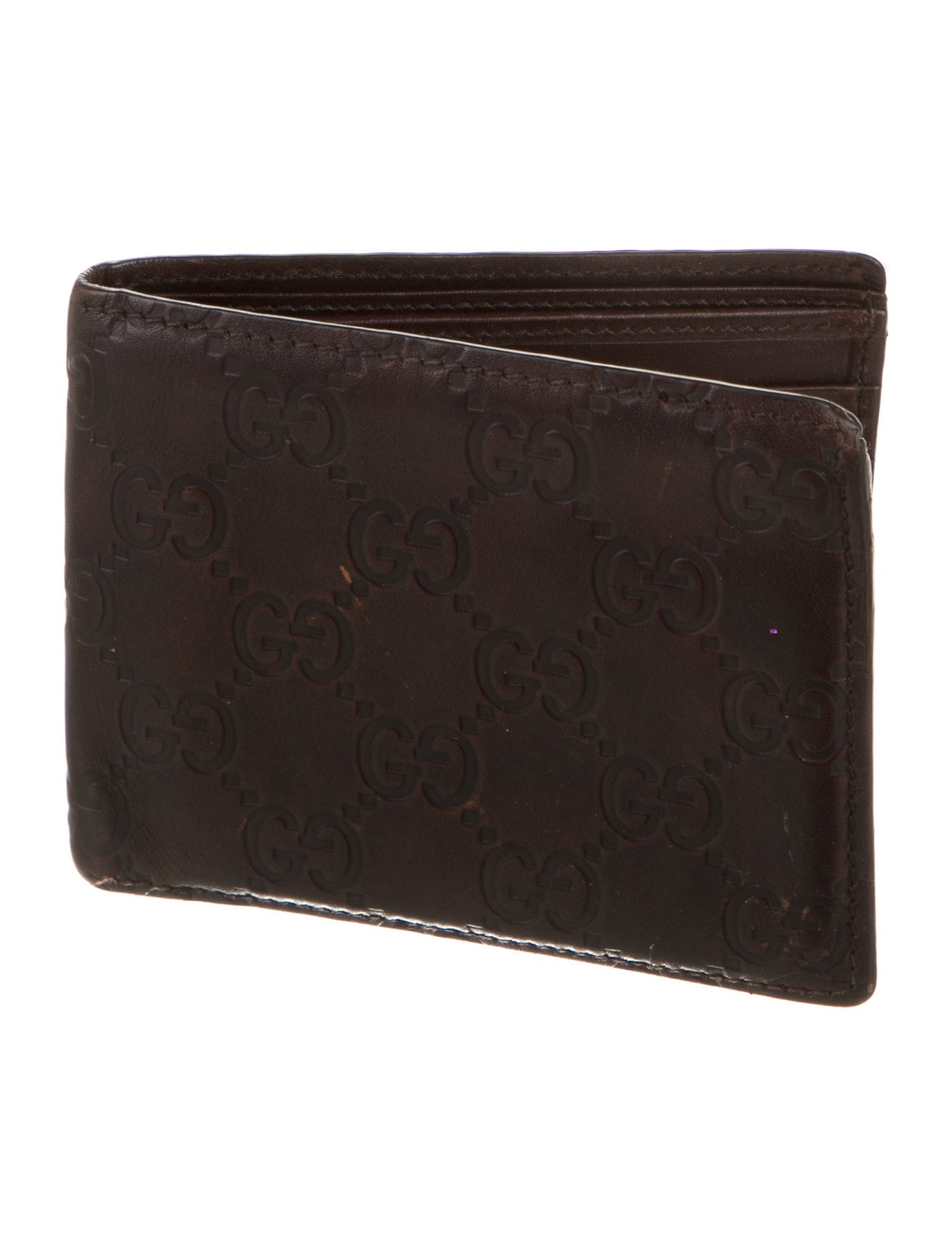 Gucci GG Signature Leather Bifold Wallet