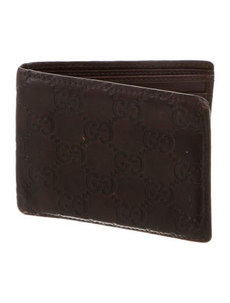 Gucci GG Signature Leather Bifold Wallet