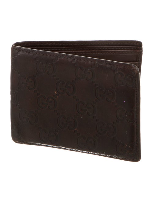 Gucci GG Signature Leather Bifold Wallet