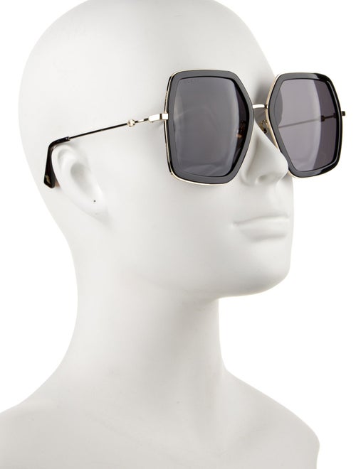 Gucci Square Tinted Sunglasses