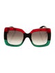 Gucci Oversize Gradient Sunglasses