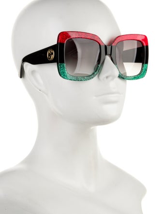Gucci Oversize Gradient Sunglasses