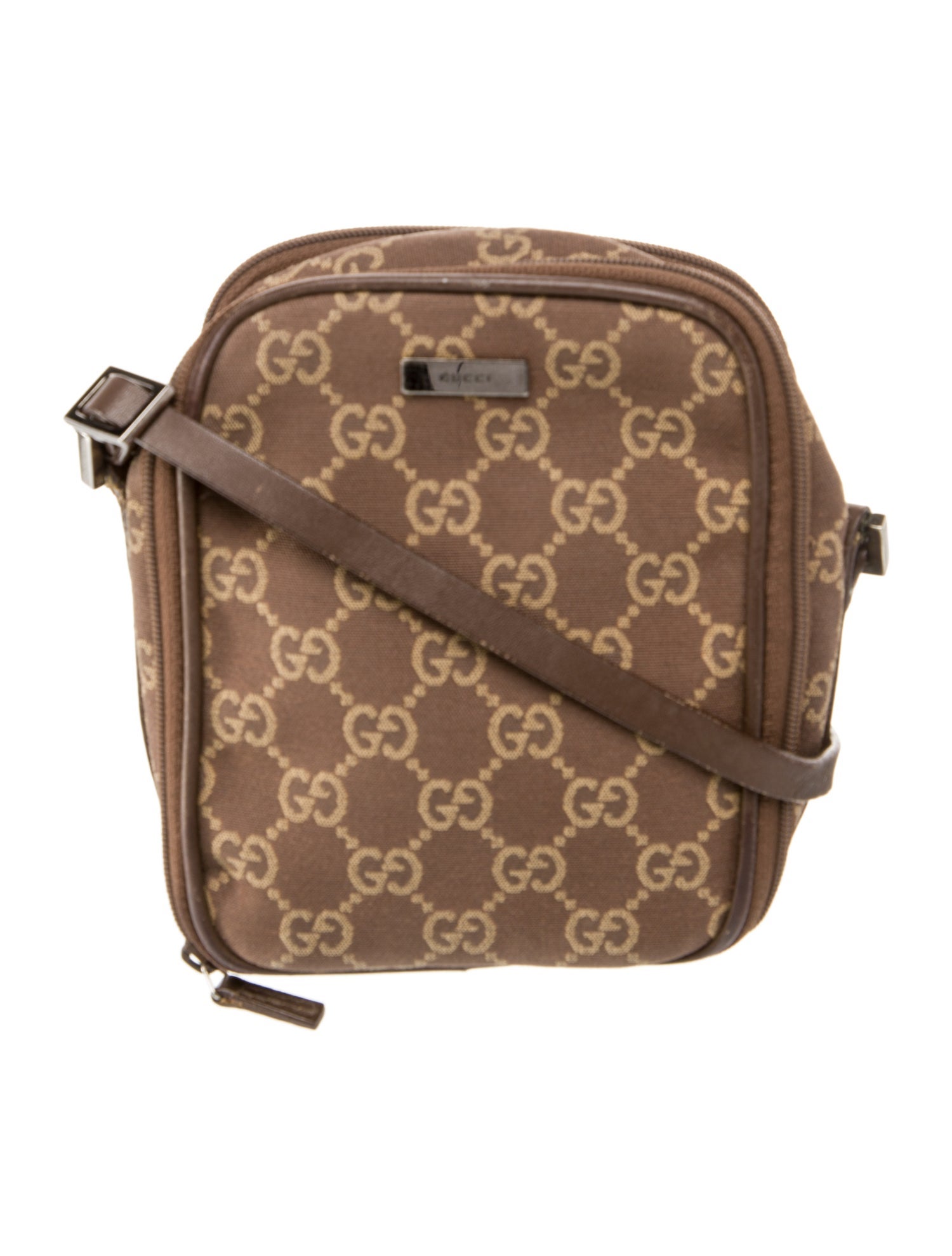 Gucci GG Canvas Shoulder Bag Vintage