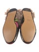 Gucci Horsebit Accent Floral Print Mules