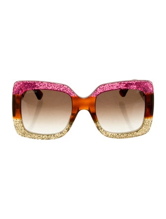 Gucci Oversize Gradient Sunglasses