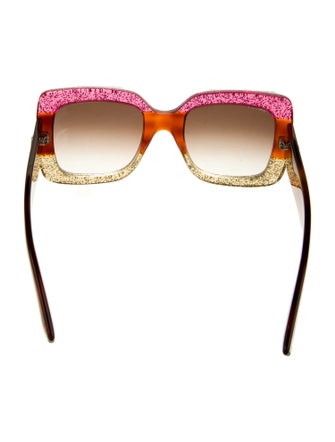 Gucci Oversize Gradient Sunglasses