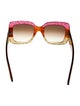 Gucci Oversize Gradient Sunglasses