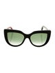 Gucci Cat-Eye Gradient Sunglasses