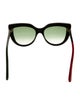 Gucci Cat-Eye Gradient Sunglasses
